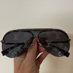 LV Monogram Aviator Sunglasses